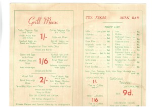 Athlone dining card inner