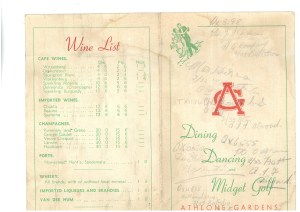 Athlone dining card outer
