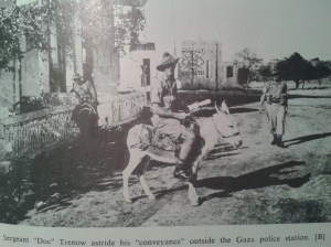 outside Gaza police station